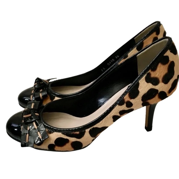 Christian Dior Animal Print Leopard Fur EU 40, 9 US - Picture 1 of 5